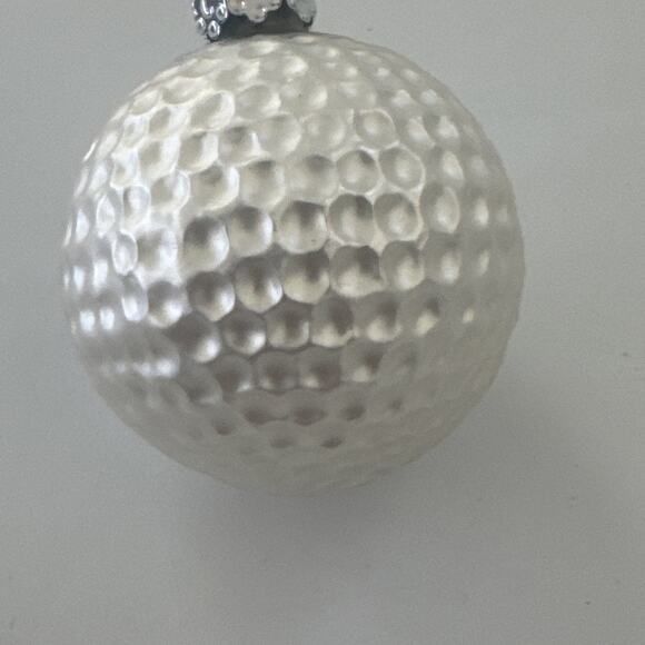 Old World Christmas Glass Blown Ornament‎ Golf Ball OWC Holiday - Picture 4 of 5